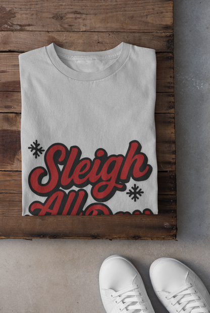 Sleigh All Day Unisex Softstyle T-Shirt