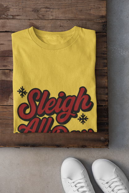 Sleigh All Day Unisex Softstyle T-Shirt