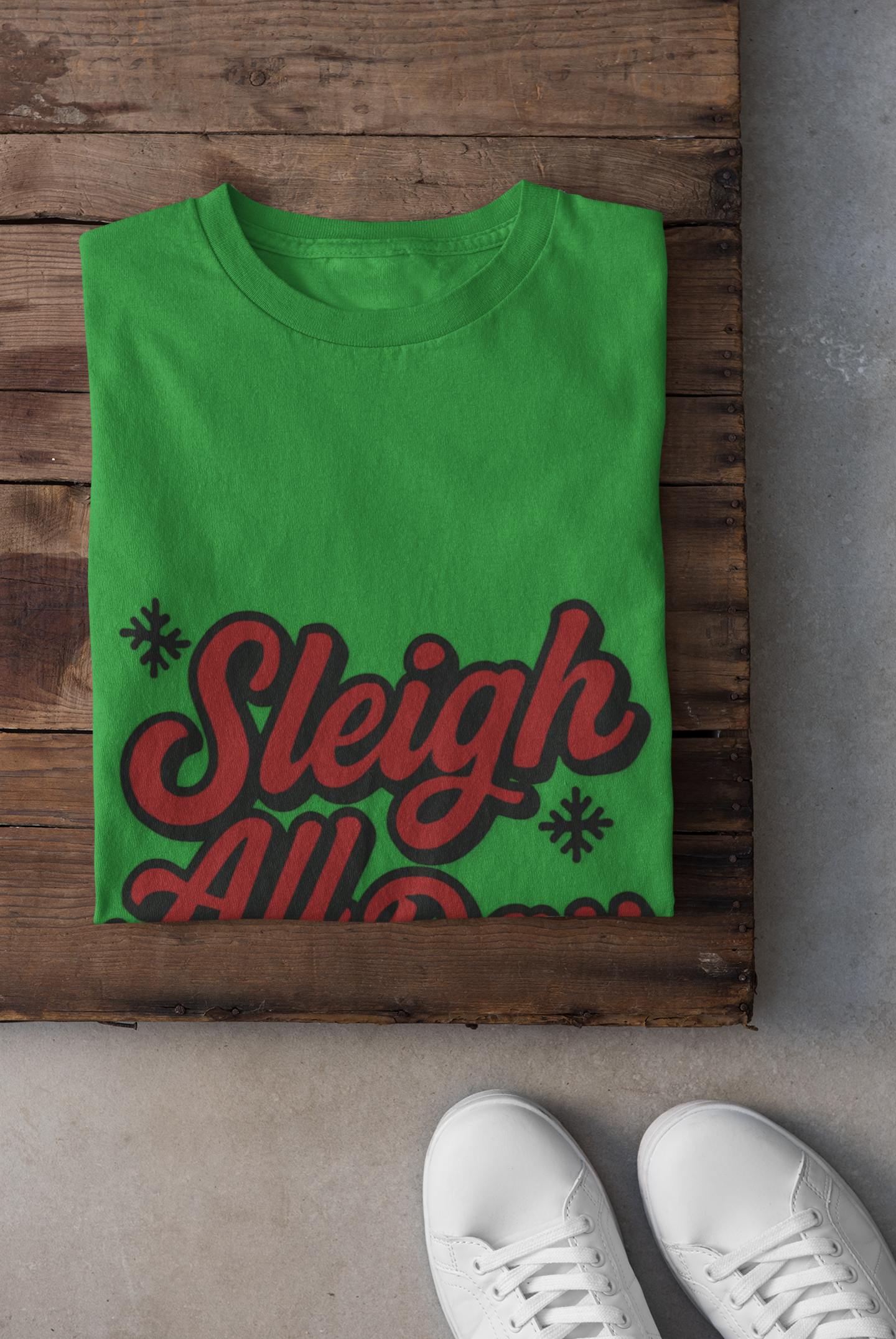 Sleigh All Day Unisex Softstyle T-Shirt