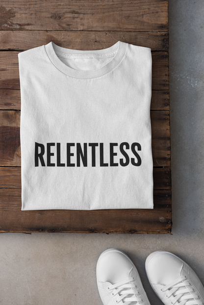 Relentless Motivational Unisex Softstyle T-Shirt