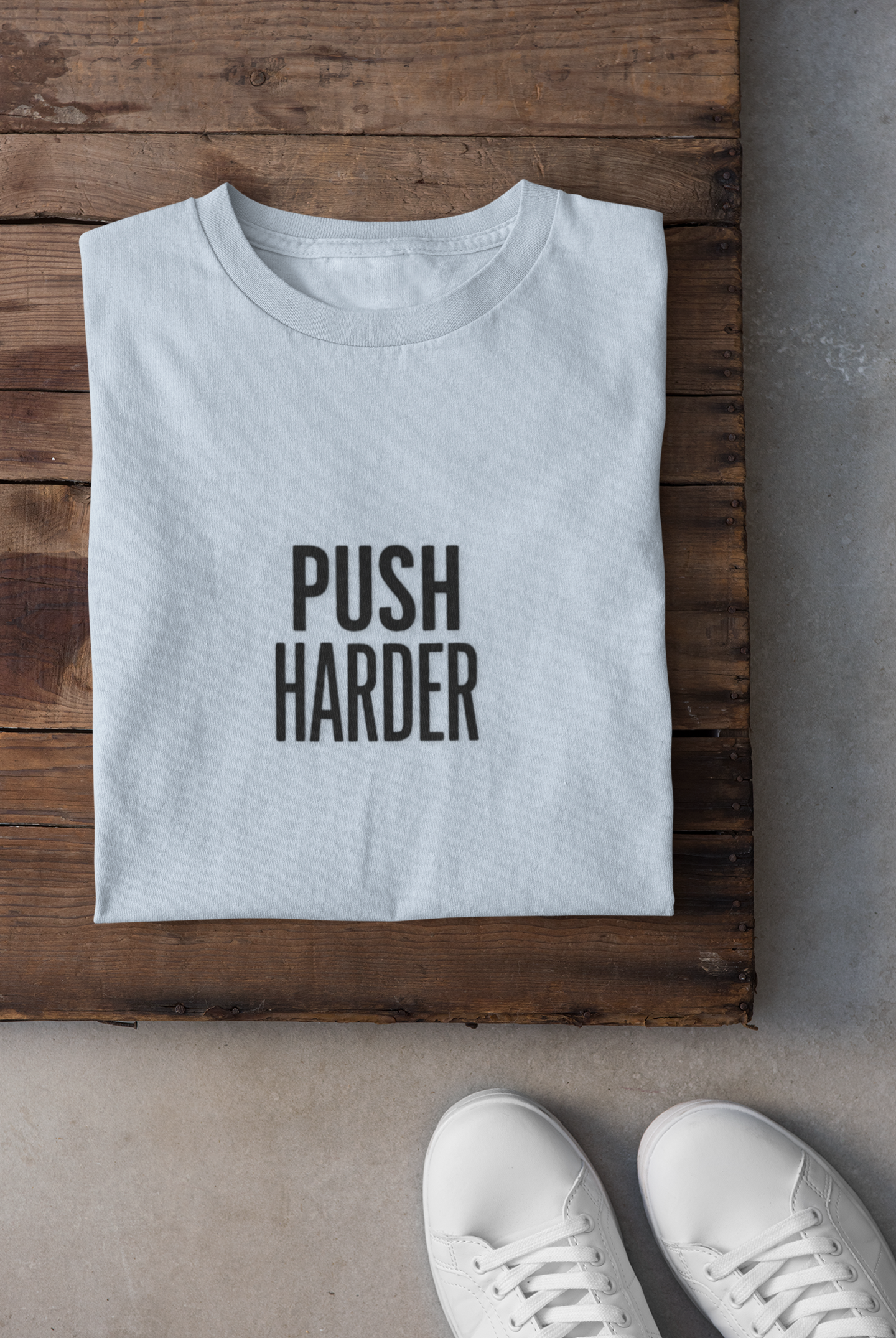 Push Harder Unisex Softstyle T-Shirt