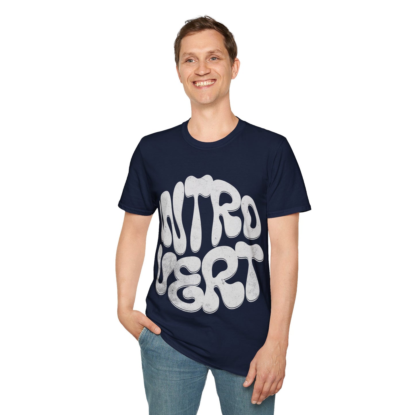 Introvert Vibe Unisex Softstyle T-Shirt