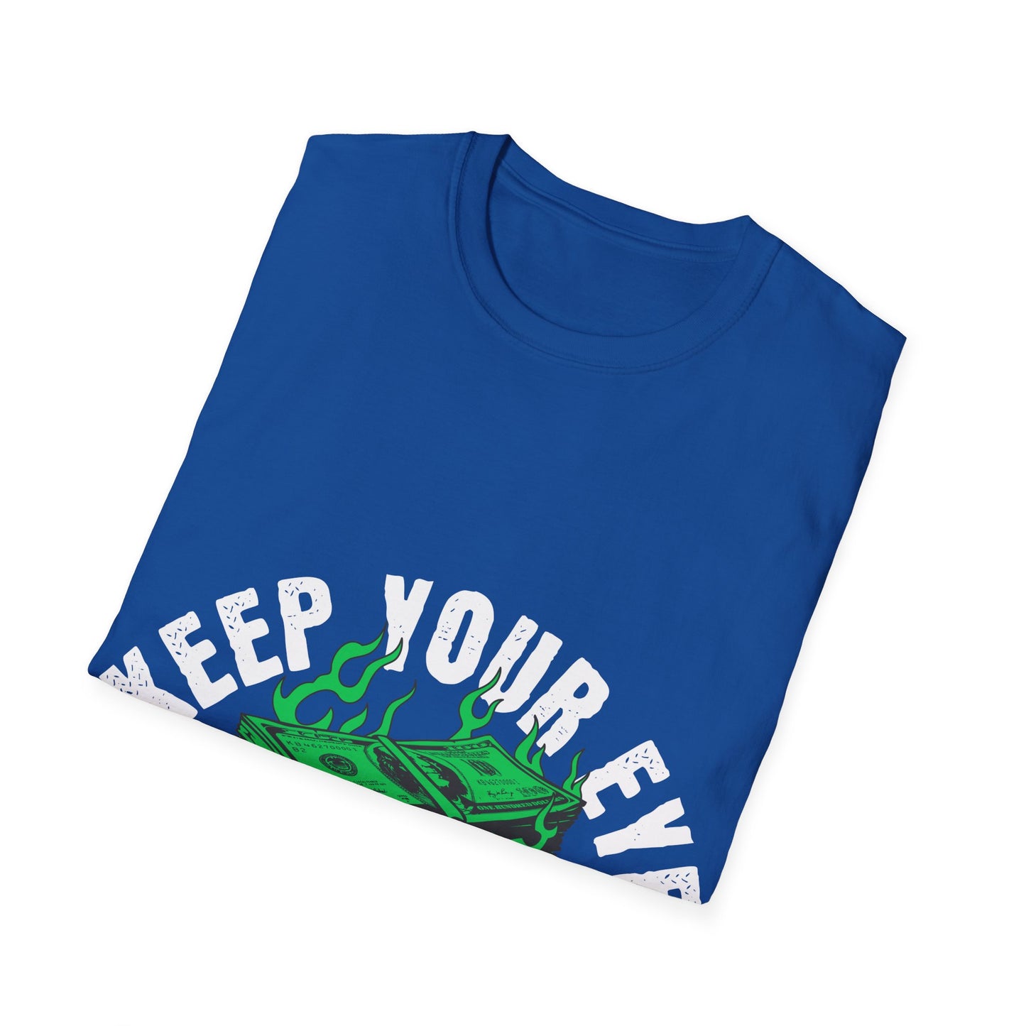 Money Flame T-Shirt - Trendy Graphic Tee